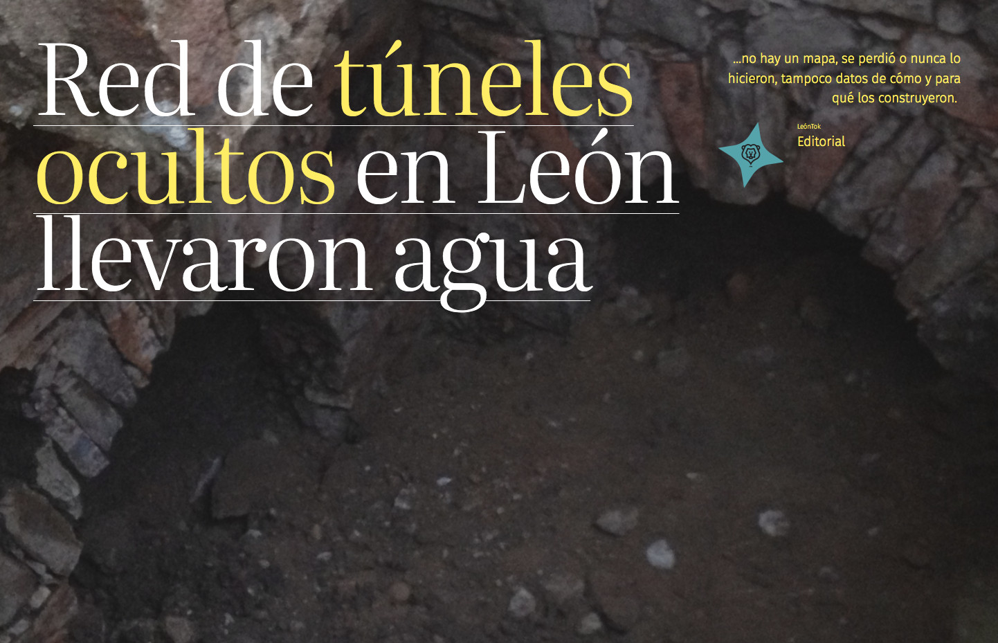 Los túneles ocultos en León. Un enigma