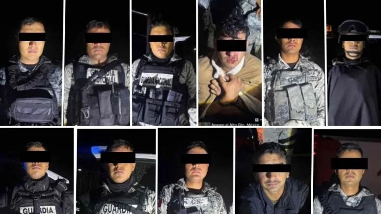Once guardias nacionales vinculados por huachicol en Guanajauto